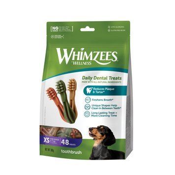 Ласощі Whimzees Toothbrush д/собак у формі зубної щітки XS 48 шт 1111220585 фото