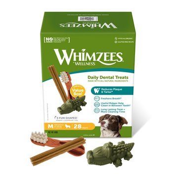Ласощі Whimzees Variety Value Box д/собак Набір Variety Value M 28 шт 1111220590 фото